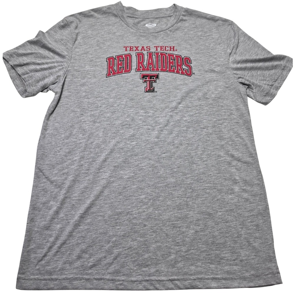 Concepts Sport Texas Tech Red Raiders Gray Sleep Shirt Mens Medium NCAA T-Shirt